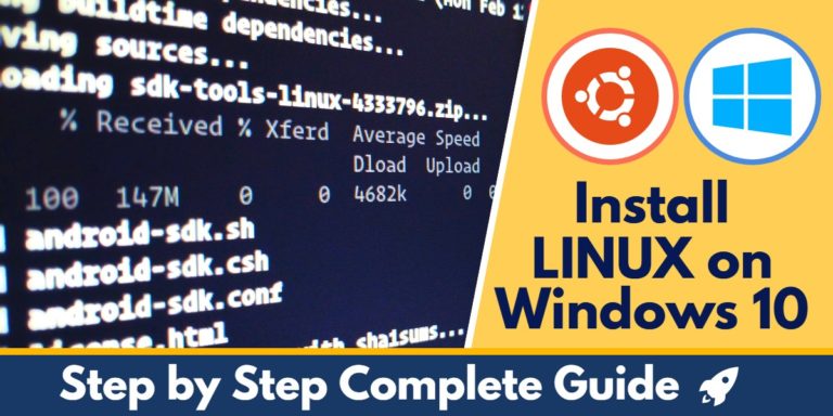 How to Install Linux on Windows 10 (Using Bash Shell)