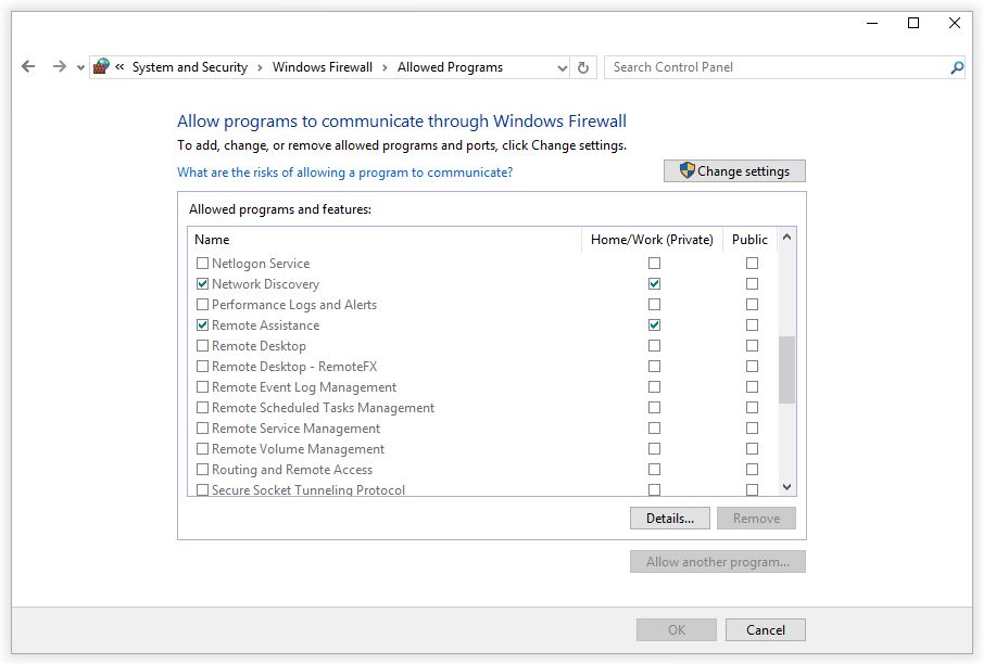 Windows Firewall - Enable or Disable any windows app or program.