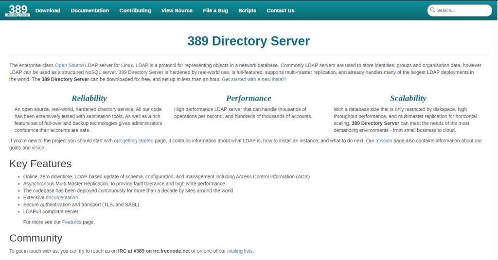 389 Directory Server - Active Directory Alternative