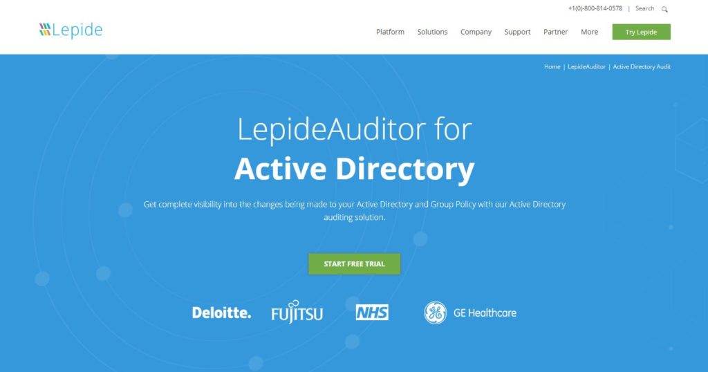 Lepide Auditor for Active Directory