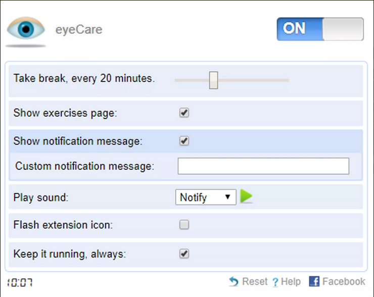 EyeCare_Chrome_Extension_for_Productivity