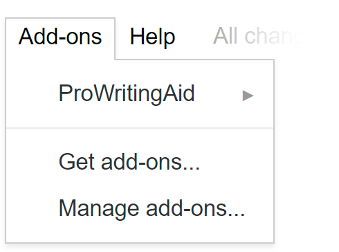 ProWritingAid_google_docs_adds_on_overview