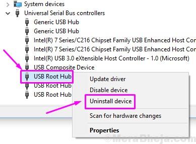 Uninstall_USB_root_hub_device